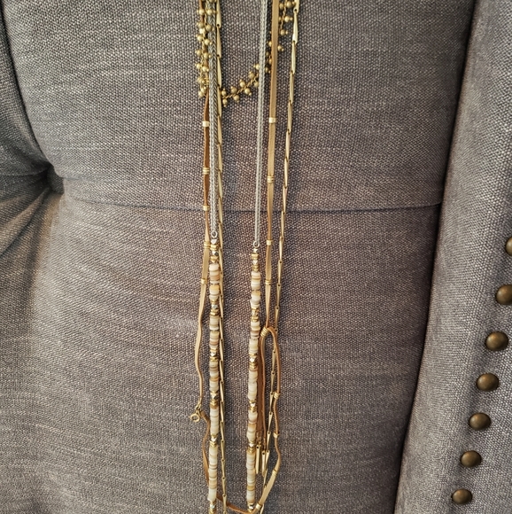 Stella and Dot Aven layeing 4 in 1 necklace - Picture 1 of 2